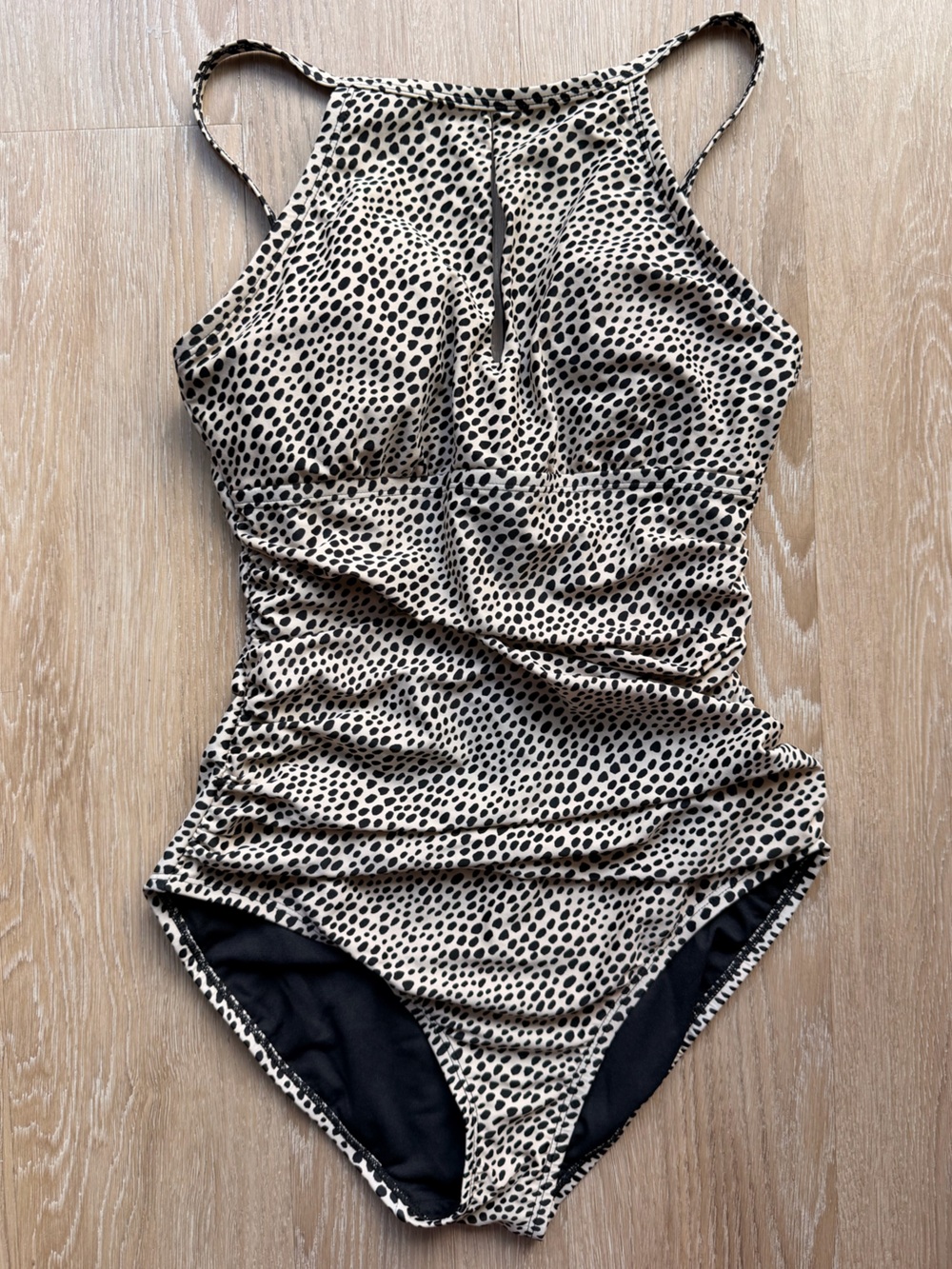 Ellen Tracy high neck one piece swimsuit Size 8